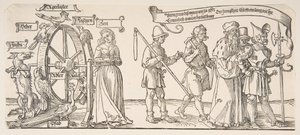 Tapetet på Michelfeld.n.d. af Albrecht Dürer