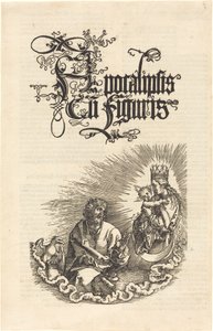 Jomfruen viser sig for Johannes af Albrecht Dürer