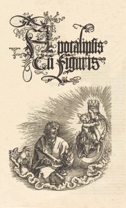 Jomfruen viser sig for Johannes, 15101511. af Albrecht Dürer