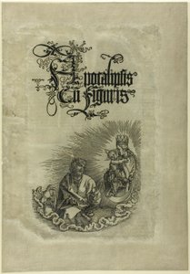 Jomfruen, der viser sig for St. John, fra Apokalypsen af Albrecht Dürer