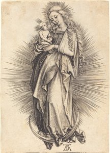 Jomfruen på Halvmånen af Albrecht Dürer