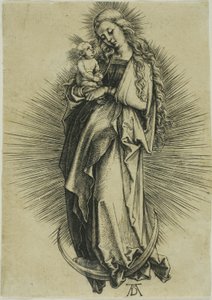 Jomfruen på Halvmånen af Albrecht Dürer