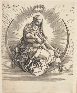 Jomfruen på halvmånen af Albrecht Dürer