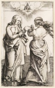 Jomfruen med Jesusbarnet og den hellige Anna af Albrecht Dürer