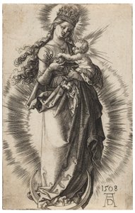 Jomfruen med stjernekronen af Albrecht Dürer