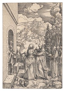 Besøget, 1503. af Albrecht Dürer