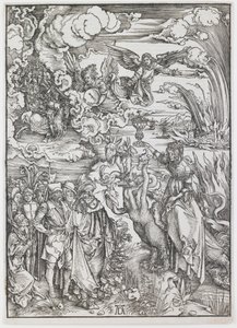 The Whore of Babylon, fra serien "The Apocalypse" af Albrecht Dürer