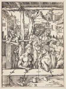 Badehuset af Albrecht Dürer