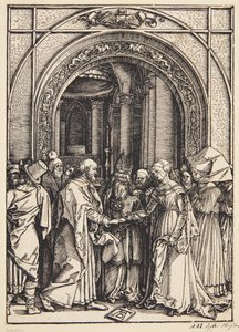Jomfruens trolovelse af Albrecht Dürer
