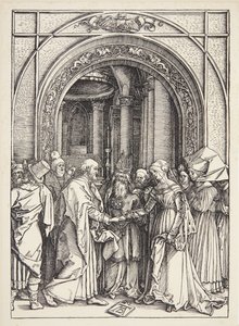 Jomfruens trolovelse af Albrecht Dürer