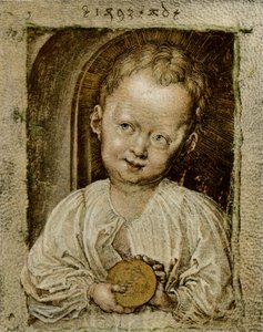 Drengen Jesus som frelser af Albrecht Dürer