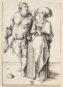 Kokken og hans kone af Albrecht Dürer