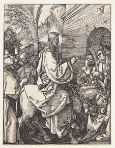 Indtoget i Jerusalem af Albrecht Dürer