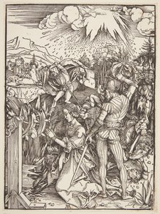 Sankt Catherines martyrium af Albrecht Dürer
