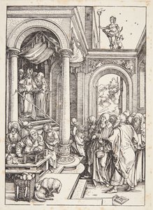 Præsentation af Jomfruen i templet af Albrecht Dürer