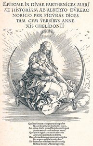 Titelblad til Jomfruens liv, 1511 1906 af Albrecht Dürer