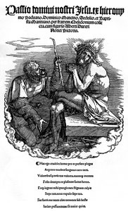 Titelblad til serien The Great Passion, 1510, 1936 af Albrecht Dürer