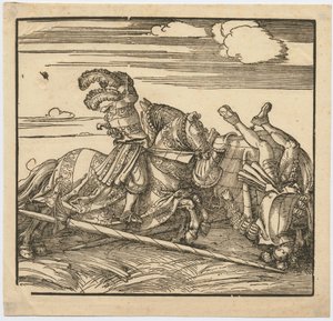 Turnering, ca. 1516 af Albrecht Dürer