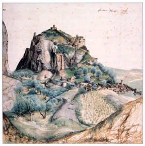 Udsigt over Arco, 1495 af Albrecht Dürer