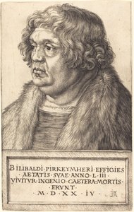Willibald Pirckheimer af Albrecht Dürer