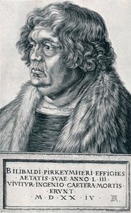 Willibald Pirckheimer, 1524 1906 af Albrecht Dürer