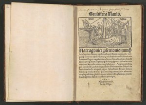 Stultifera navis (nårernes skib) af Albrecht Dürer and Various Artists, Sebastian Brant