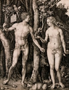 Adam og Eva af Albrecht Dürer