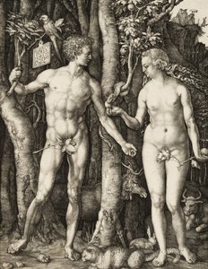 Adam og Eva af Albrecht Dürer