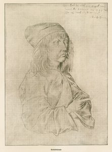 Albrecht Duerer - Selvportræt i en alder af tretten år af Albrecht Dürer or Duerer