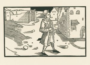 Antipho, ca. 1492-93 (træsnit) af Albrecht Dürer or Duerer