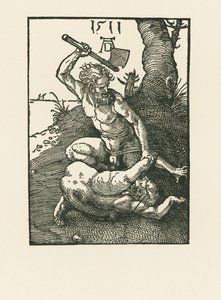 Kain dræber Abel af Albrecht Dürer or Duerer