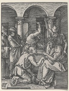 Kristus kronet med torne, ca. 1510 (træsnit) af Albrecht Dürer