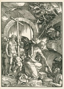 Kristus i Limbo af Albrecht Dürer or Duerer