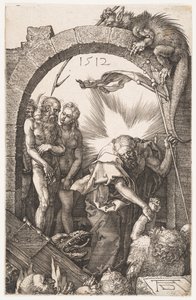 Kristus i Limbo fra Engraved Passion af Albrecht Dürer or Duerer