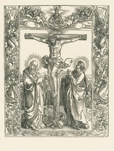 Kristus på korset af Albrecht Dürer or Duerer