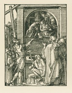 Ecce Homo, ca. 1509 (træsnit) af Albrecht Dürer or Duerer