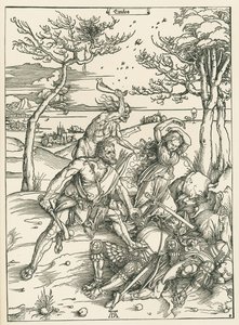 Ercules, ca. 1496 (træsnit) af Albrecht Dürer or Duerer