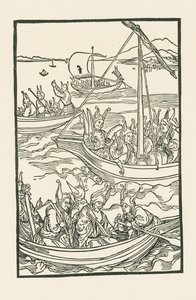 Et håndværkers skib af Albrecht Dürer or Duerer
