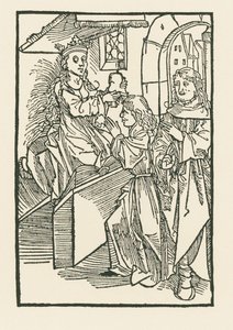 Illustration på titelbladet af "Oratio Cassandre Venete" af Albrecht Dürer or Duerer