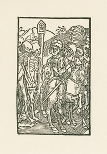 Mødet mellem de levende og de døde af Albrecht Dürer or Duerer