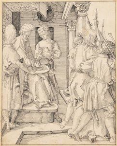 Pilatus vasker sine hænder af Albrecht Dürer