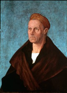 Portræt af den tyske bankmand Jakob II Fugger dit le Riche (1459-1525) Detrempe d