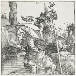 Sankt Christopher af Albrecht Dürer