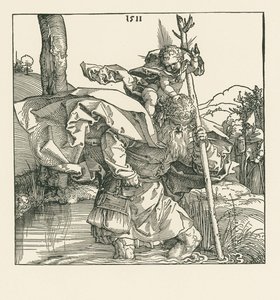 Sankt Kristoffer af Albrecht Dürer or Duerer