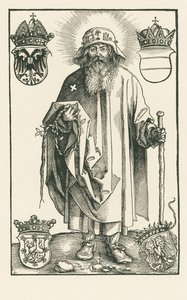 Sankt Koloman som pilgrim af Albrecht Dürer or Duerer