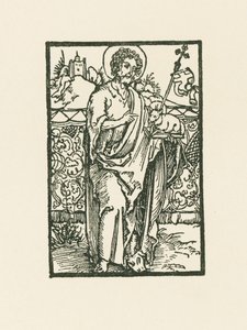 Den hellige Johannes Døberen af Albrecht Dürer or Duerer