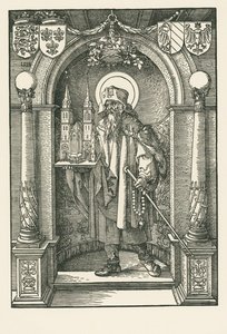 Sankt Sebald i nichen af Albrecht Dürer or Duerer