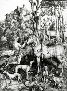 St. Eustace af Albrecht Dürer