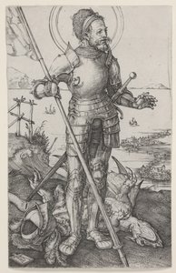 St. George til fods af Albrecht Dürer