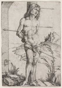 Sankt Sebastian ved Søjlen af Albrecht Dürer